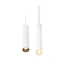 Modern Residential Acrylic cup and anti-glare reflector IP20 Tube LED Pendant Light